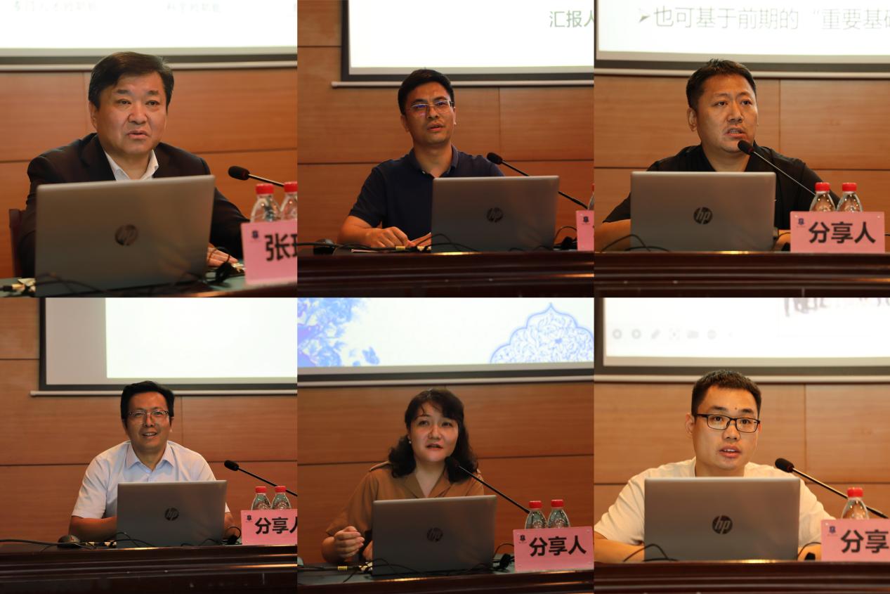 图4 张瑞林教授及各位老师分享经验
